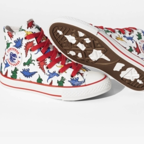 Kids Converse Dinoverse Sneakers - Picture 2 of 7